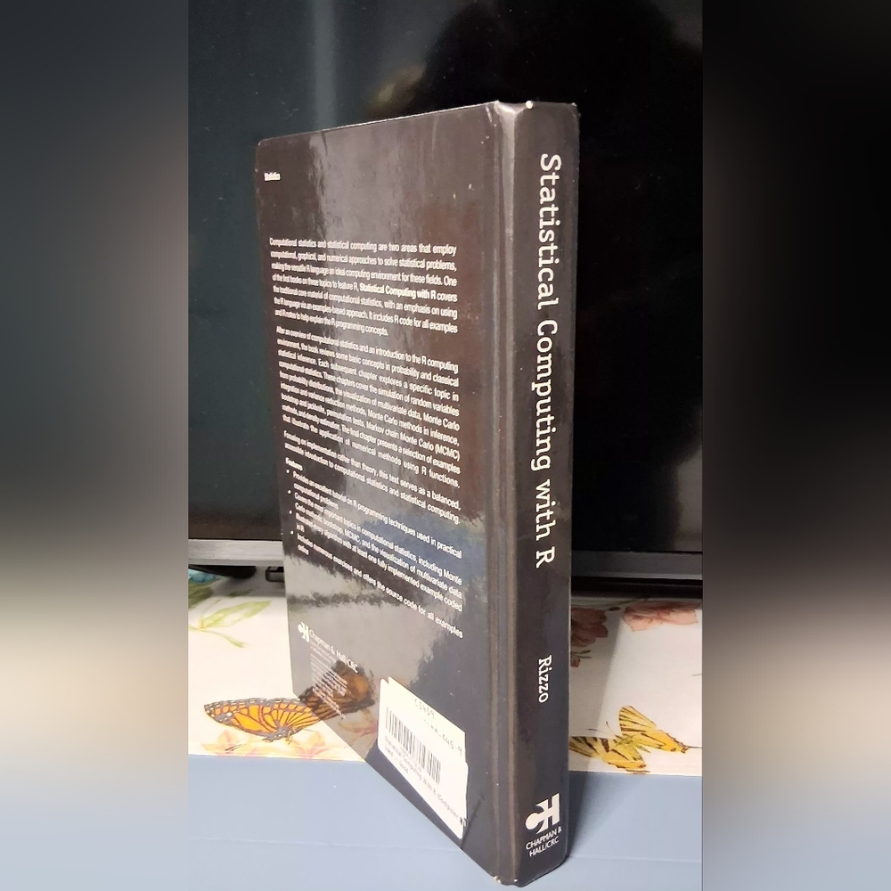 Statistical Computing R BOOK Maria L. Rizzo Computer Science NEW ⭐SHIPS FREE⭐ - Picture 5 of 8